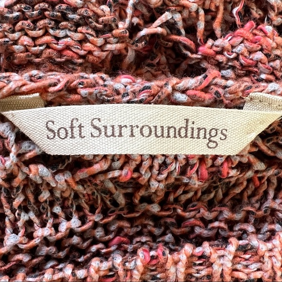 Women’s Soft Surroundings Pullover Multicolored Tunic Sweater Fits XS - S - Picture 9 of 13